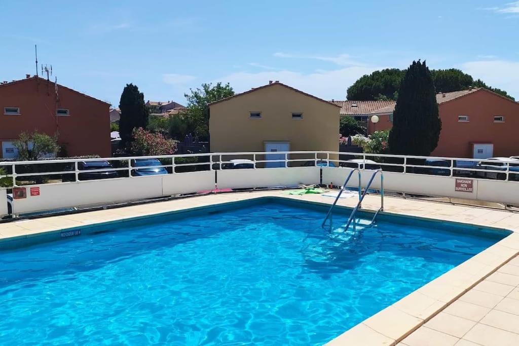 Villa T2 Cabine 500M De La Plage Portiragnes Buitenkant foto